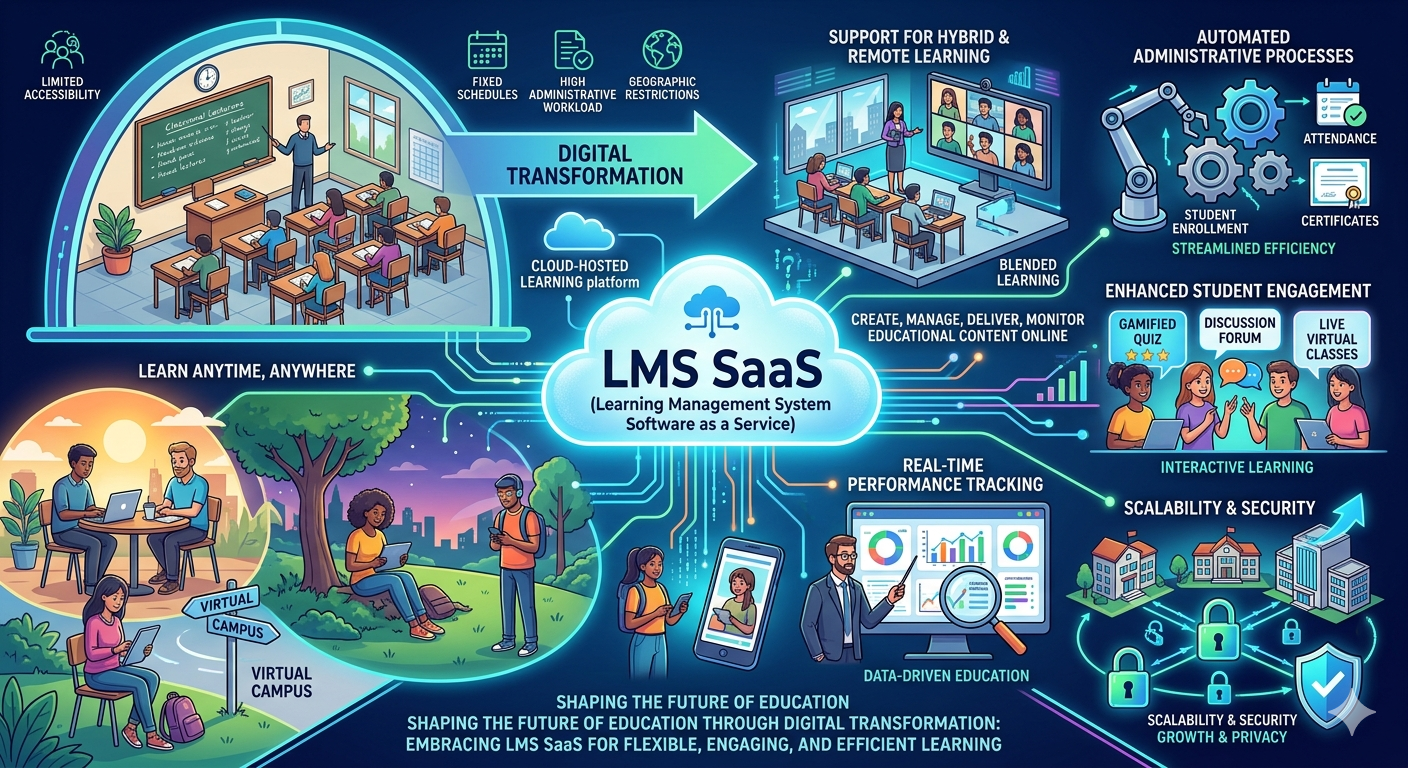 From Classroom to Cloud: Modernizing Education with LMS SaaS
